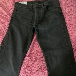 H&M Slim Straight Cropped Denim